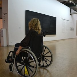 Informations pratiques sur l'accessibilité au Centre Pompidou