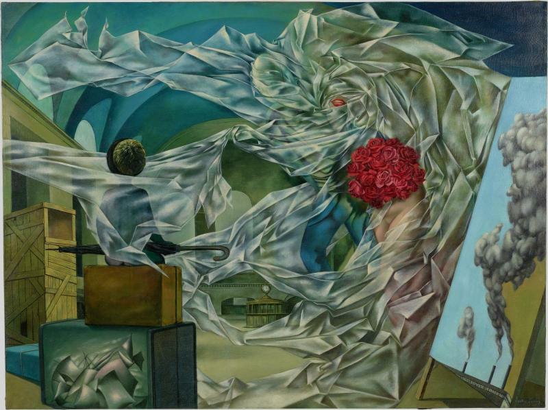 Dorothea Tanning, Un tableau très heureux 1947 