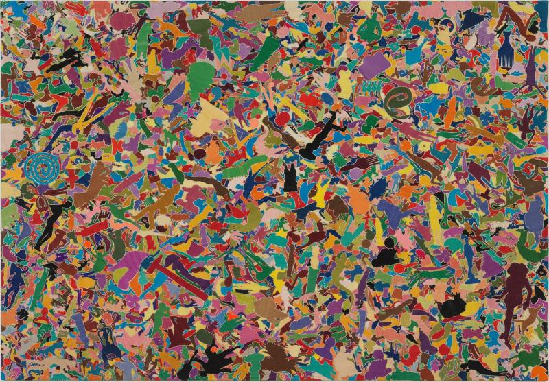 Alighiero e Boetti (Alighiero Boetti, dit), Tutto
(Tout) 1987 