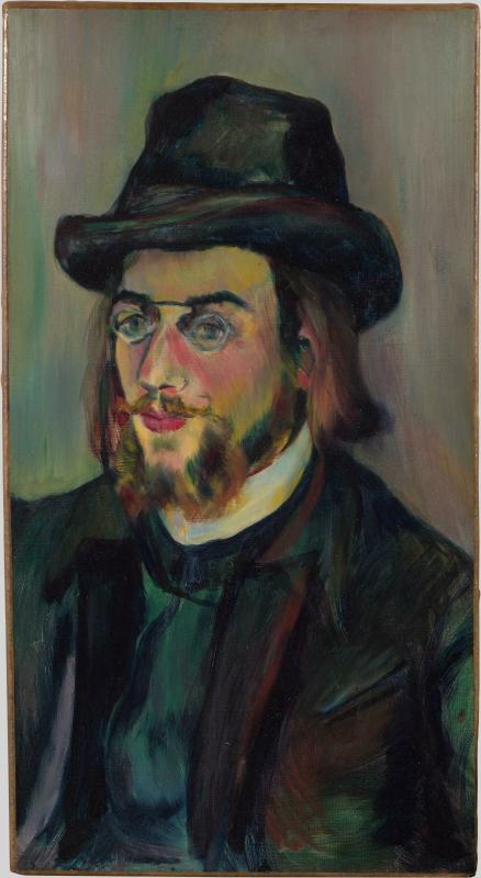 Suzanne Valadon (Marie-Clémentine Valadon, dit), Portrait d'Erik Satie [1892 - 1893] 