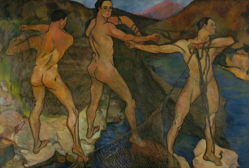 Suzanne Valadon (Marie-Clémentine Valadon, dit), Le Lancement du filet 1914 