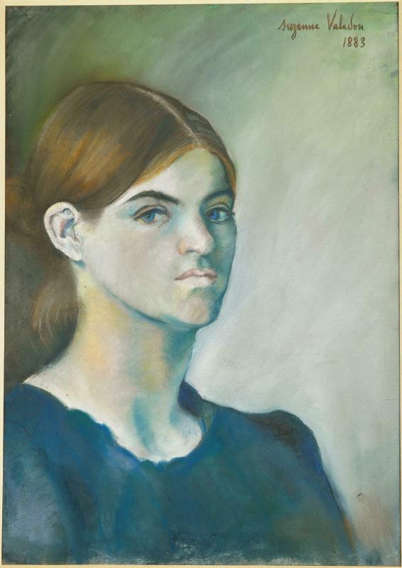 Suzanne Valadon (Marie-Clémentine Valadon, dite), Autoportrait 1883 