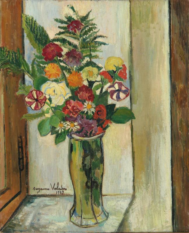 Suzanne Valadon (Marie-Clémentine Valadon, dite), Fleurs 1929 