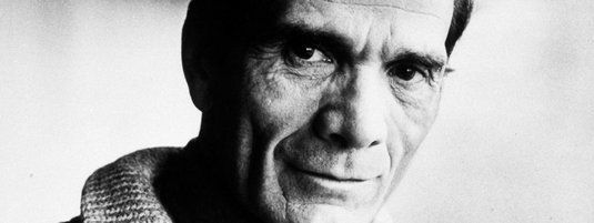 Portrait de Pasolini