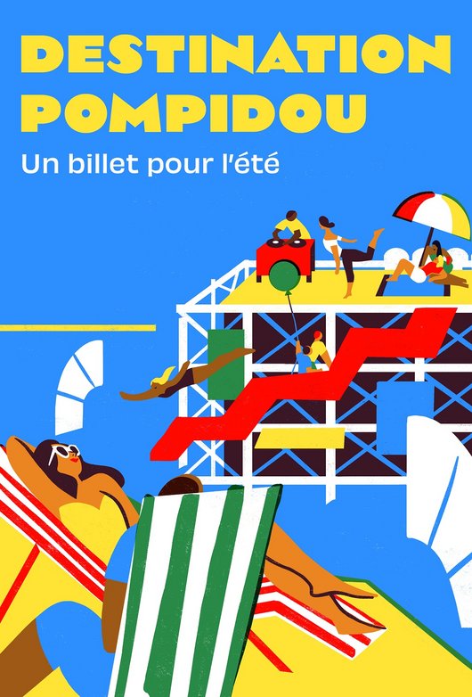 Destination Pompidou - affiche