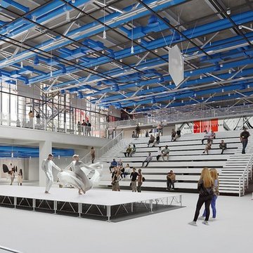 Centre Pompidou 2030 : Projet de réouverture : maquette d'architecture