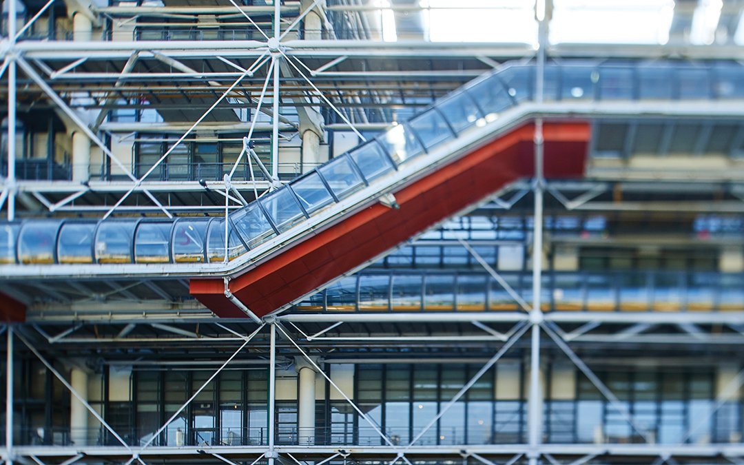 Vue du Centre Pompidou, par Manuel Braun