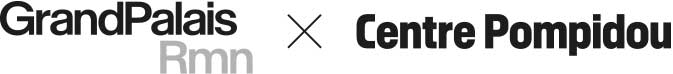 Coproductions Grand Palais x Centre Pompidou : logo
