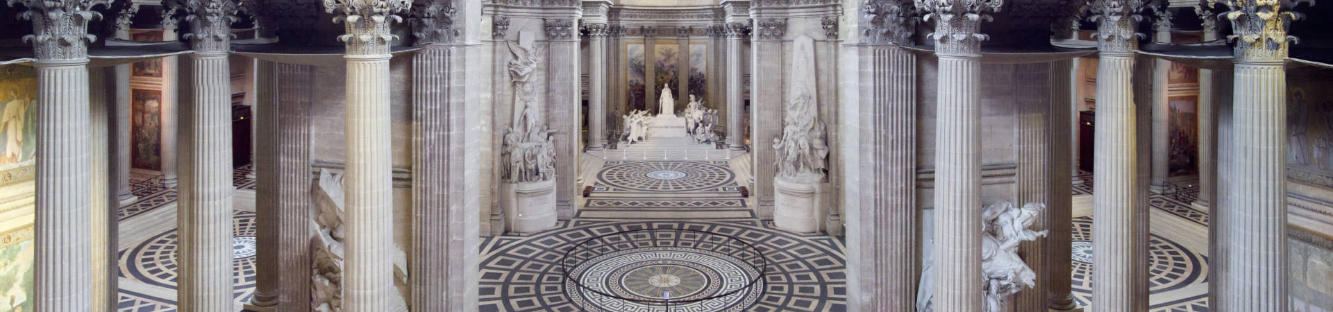 Panthéon, Paris : détail de la nef